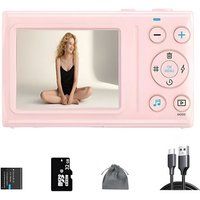 SZSMART Digitale camera's SZSMART C2 touchscreen 32 GB roze