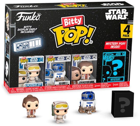 Funko Bitty Pop! Star Wars S2 Luke 4pk