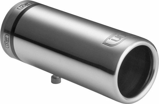 Ulter Sport Uitlaatsierstuk Rond 30 mm 10 cm Zilver