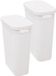 5Five Smalle Wasmand met deksel Rotan - 2x - blanc