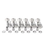 Gear4music Guitarworks Locking-stemmechanieken, Chroom (6-in-Line)