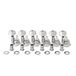 Gear4music Guitarworks Locking-stemmechanieken, Chroom (6-in-Line)