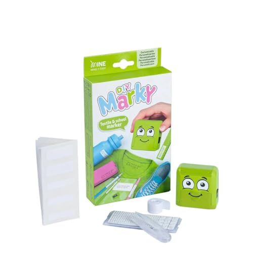 COLOP - COLOP Marky Groen Aanpasbaar Kindvriendelijk DIY Textiel Stempel Kit - 1 Set