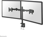 Neomounts by NewStar FPMA-D960D - Monitor Arm - Desk Mount - Dual Monitor - 10"-27" - Black