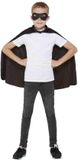 Smiffys Basic Cape Kids Zwart