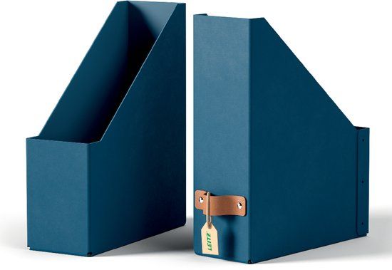 Leitz Puro Tijdschriftencassette - Set van 2 - Donkerblauw