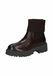 CAPRICE Chelsea boots donkerbruin / zwart