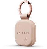 Satechi FindAll Vegan-Lederen Sleutelhanger met FindMy – Roze