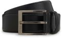 BOSS Leren riem Elloy Sz35 Belt W105 Black zwart