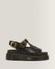 Dr. Martens Dunnet Flower Volnerfleren Sandalen in Zwart, Taille: 41