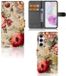 B2Ctelecom Hoesje voor Samsung Galaxy A35 Bloemen