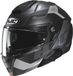 HJC i91 Casque modulable Carst Noir Gris Taille L