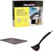 Housse de gril universelle pour grils à gaz avec 3-4 brûleurs, noir, grande taille