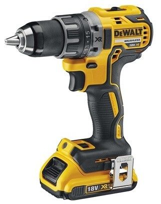 DeWalt DCD791D2 Accu Schroefboormachine - 18V XR Li-ion - Incl. 2x 3.0Ah Accu & T-STAK Opbergkoffer