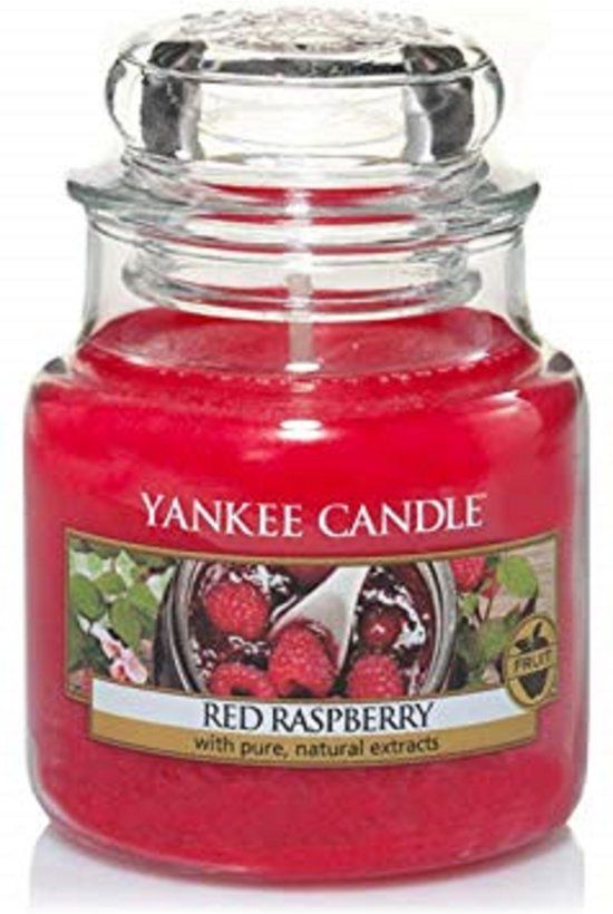 Yankee Candle Red Raspberry Small Jar - 104ml - Rood