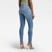 G-Star Lhana Skinny Wmn Dames Jeans 23/32 Katoen Elastomulti-ester Elastaan Sun Faded Niagara