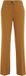 WE Fashion jersey loose fit pantalon met plooien - oker