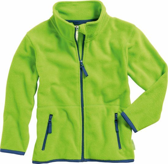 Playshoes Winter Playshoes Fleecejas Kinderen - Groen/Donkerblauw - Maat 98
