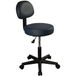 Master Massage Backrest Rolkruk, draaikruk met rugleuning, in hoogte verstelbaar, koningsblauw