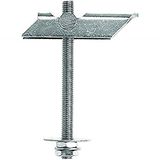 fischer VVR M6 kieppluggen voor gipsplaat, gipsplaat, plafondventilator, plafondlamp, 20 stuks