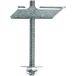 fischer VVR M6 kieppluggen voor gipsplaat, gipsplaat, plafondventilator, plafondlamp, 20 stuks