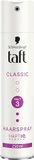 Schwarzkopf Taft Classic Haarspray (250 ml), houdgraad 3 haarstyling, haarspray voor alle haartypes, houdt en bescherming, veganistische formule