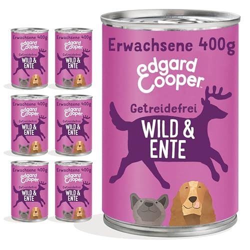 Edgard & Cooper Natvoer - Wild & Eend - 6 x 400g