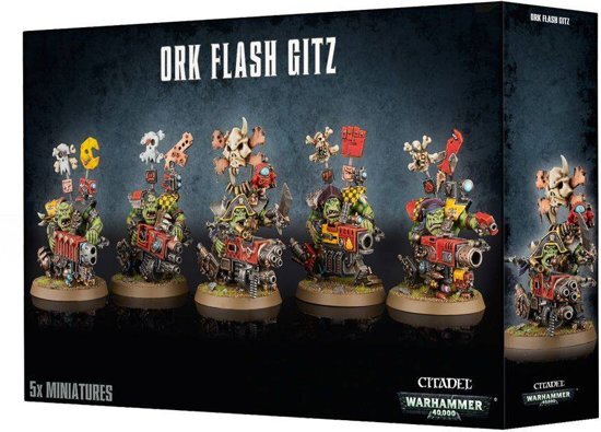 Games Workshop Warhammer 40 000 Xenos Orks: Flash Gitz