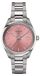 Tissot PR 100, 34mm, zilverkleurige dameshorloge met rosé gouden accenten