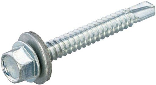 Dak & gevel D&G plaatschroef Montageschroef staal le 38mm el verz - 8712811799654