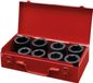KS Tools - Zestaw Nasadek - 8 Sztuk - 27-38 mm - Chroom-Molybdeenstaal