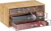 Merkloos Relaxdays Make-up Organizer