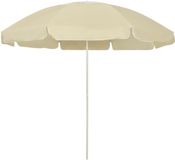 vidaXL Strandparasol 240 cm zandgeel