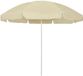 vidaXL Strandparasol 240 cm zandgeel