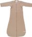 Lodger Hopper - Baby Slaapzak Winter met afritsbare mouwen - 98cm - 3.3 TOG - Autostoel - Beige