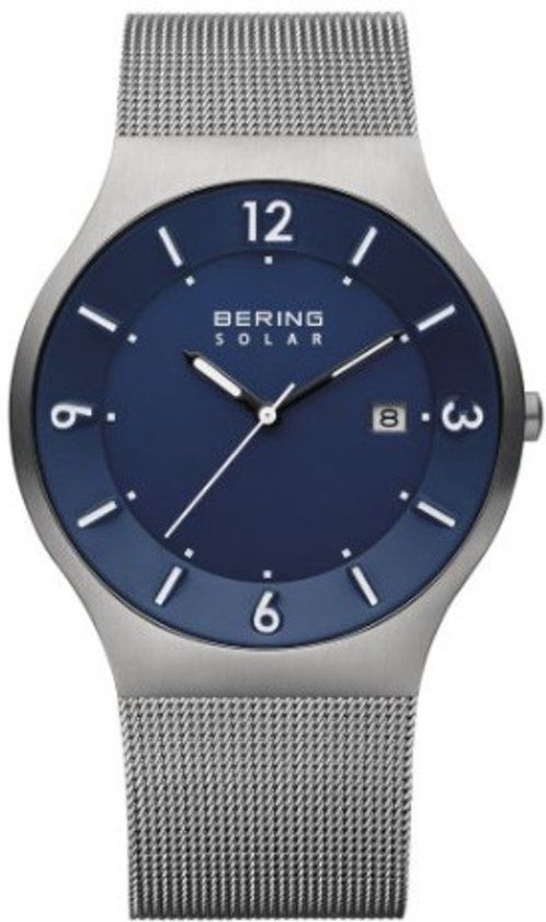 Bering 14440-007 - Horloge - RVS - Grijs - Ø 40 mm