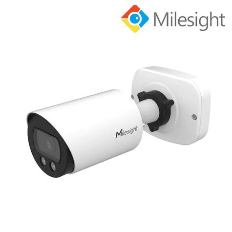 Milesight 4K AI Color+ Vandal-proof Mini Bullet Network Camera (2.8mm)