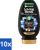 Garnier Loving Blends Conditioner Magnetic Charcoal Vette Hoofdhuid & Droge Lengtes 10x250ml