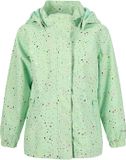 ZIGZAG Regenjacke Zophia Unisex groen (mint) Polyester Waterdicht Kinderen Maat 110