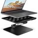 Axagon STND-LQB Laptop- en tabletstandaard, Zwart, Aluminium, 43,9 cm (17.3")