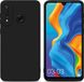 Cadorabo Hoesje geschikt voor Huawei P30 LITE in FLUID ZWART