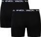 Petrol Industries Heren Boxershort - Stretch Katoen - Essentials Collection - Elastische Tailleband - Ondergoed - Onderbroeken - Zwart - Maat L