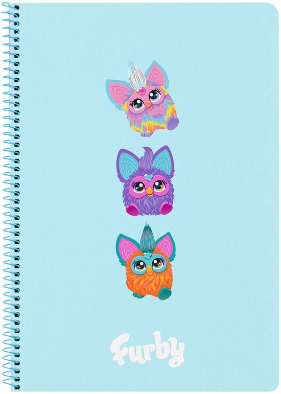 Furby Notitieboekje Hemelsblauw A4 80 Vellen