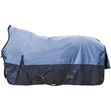 HKM Milwaukee Karo 1200D 100g Highnekdeken Marineblauw/Bruin Geruit 185
