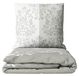 Draps en flanelle, 200x220 cm + taies d'oreiller, 80x80 cm, beige/taupe