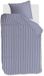Beddinghouse Veya dekbedovertrek - Eenpersoons - 140 x 200/220 cm - Blauw