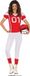 FIESTAS GUIRCA Stoere Rugby Speelster Ruby Roughball Kostuum Vrouw XL/XXL