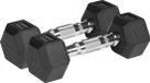 Rebel Active Serie - Hex Dumbbells - 2x3kg - Gietijzer en Rubber