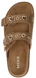 Mexx Toma Sikiel Slippers - Dames - Camel - Maat 36