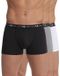 Dim Coton Stretch - 3 pack Heren Boxershort - Zwart/Grijs/Wit - maat L